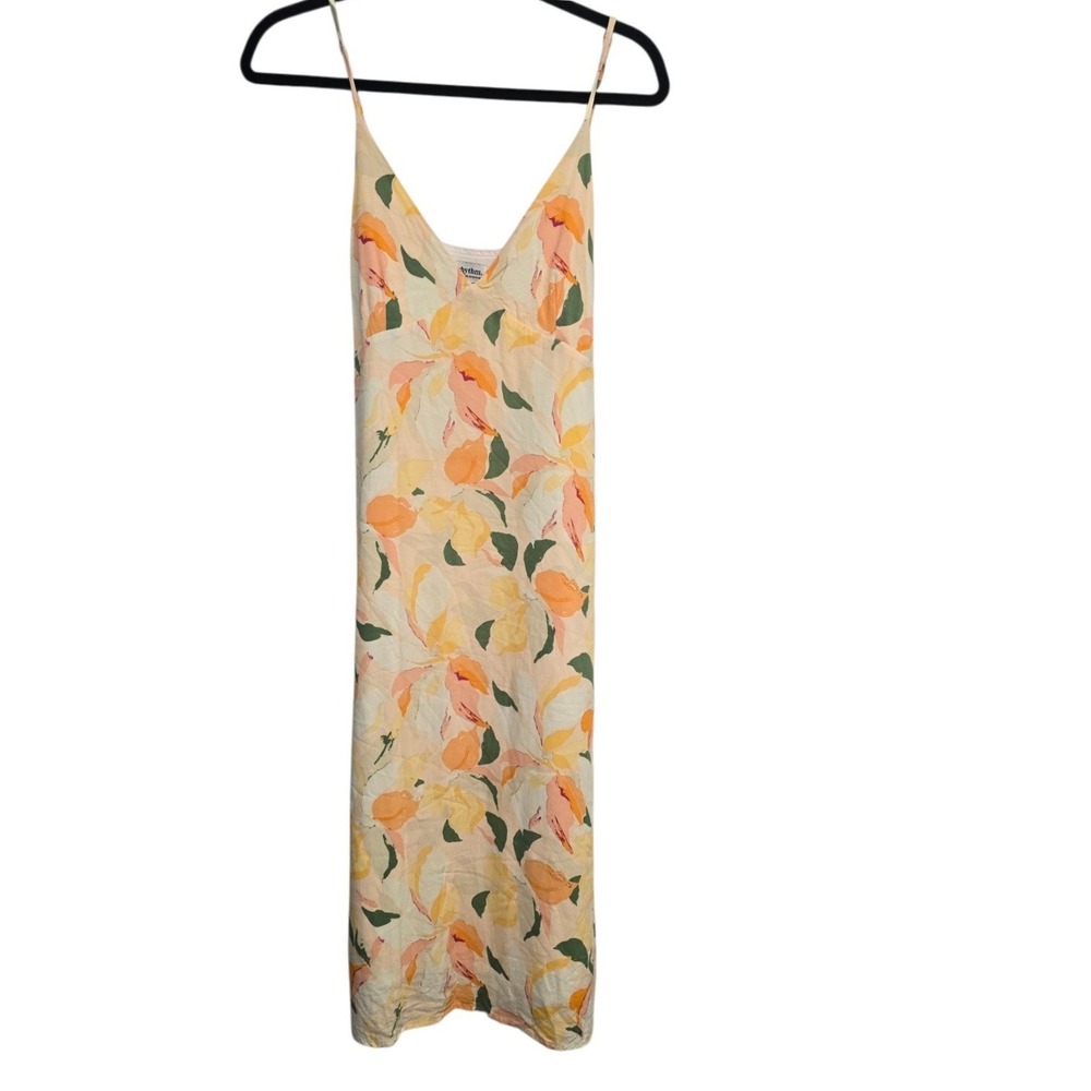Rhythm Floral Slip Dress Small Boho Cottagecore Summer Sundress vacation Beach